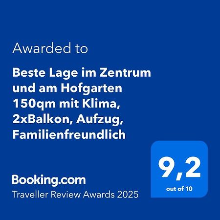 Beste Lage Im Zentrum Und Am Hofgarten 150Qm Mit Klima, 2Xbalkon, Aufzug, Familienfreundlich Bayreuth Eksteriør billede